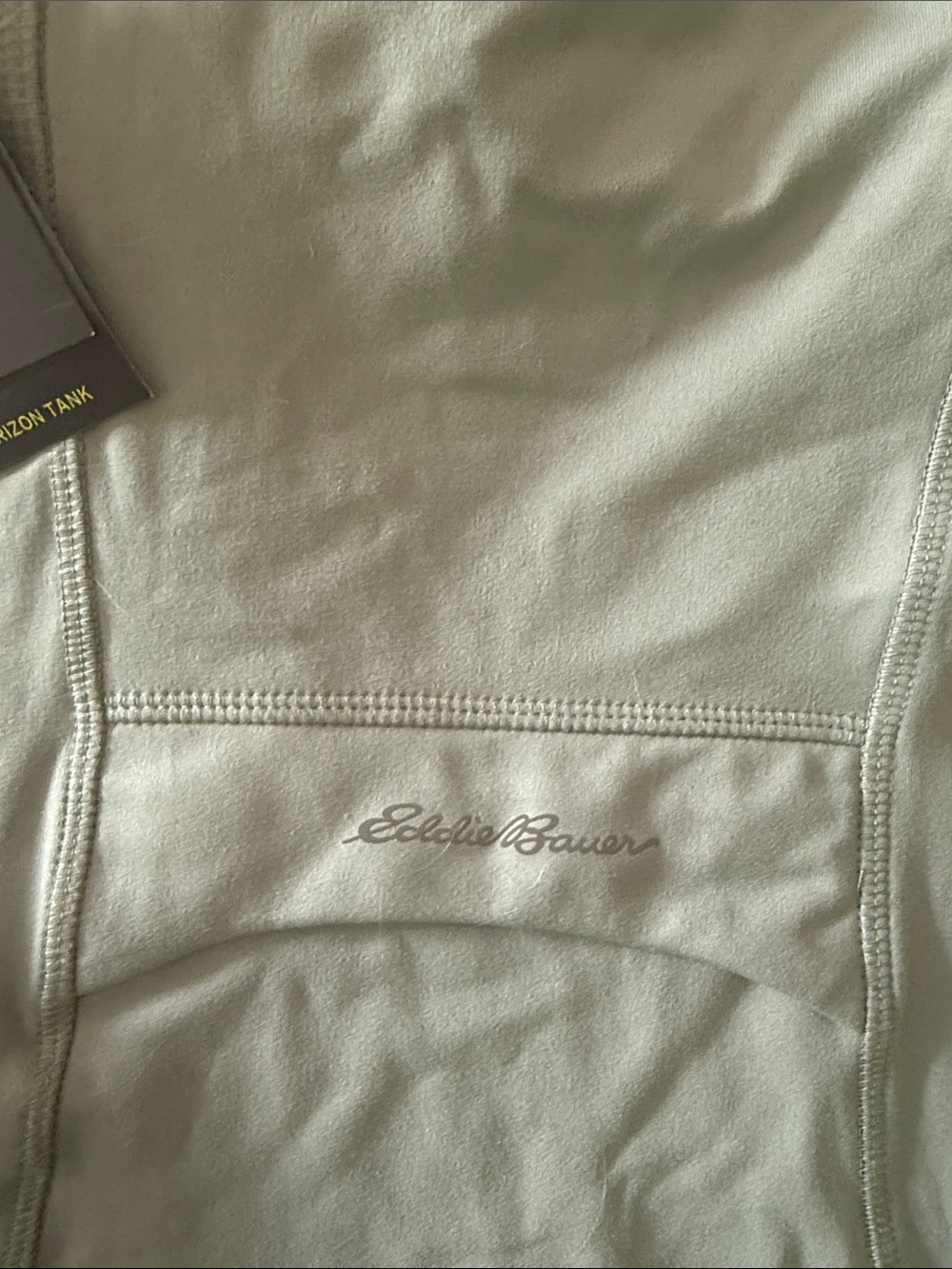 Eddie Bauer Light Sage Racerback Performance Tank - Picture 4 of 4
